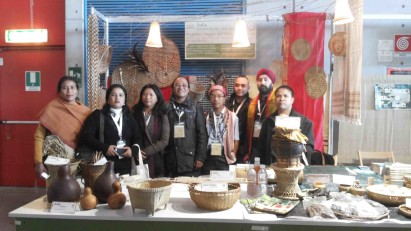 The NESFAS stall at Terra Madre