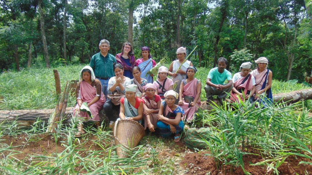 Dr Francisco with the community members of Khweng - 22nd August 2015 Photo: NESFAS/Janak Preet Singh