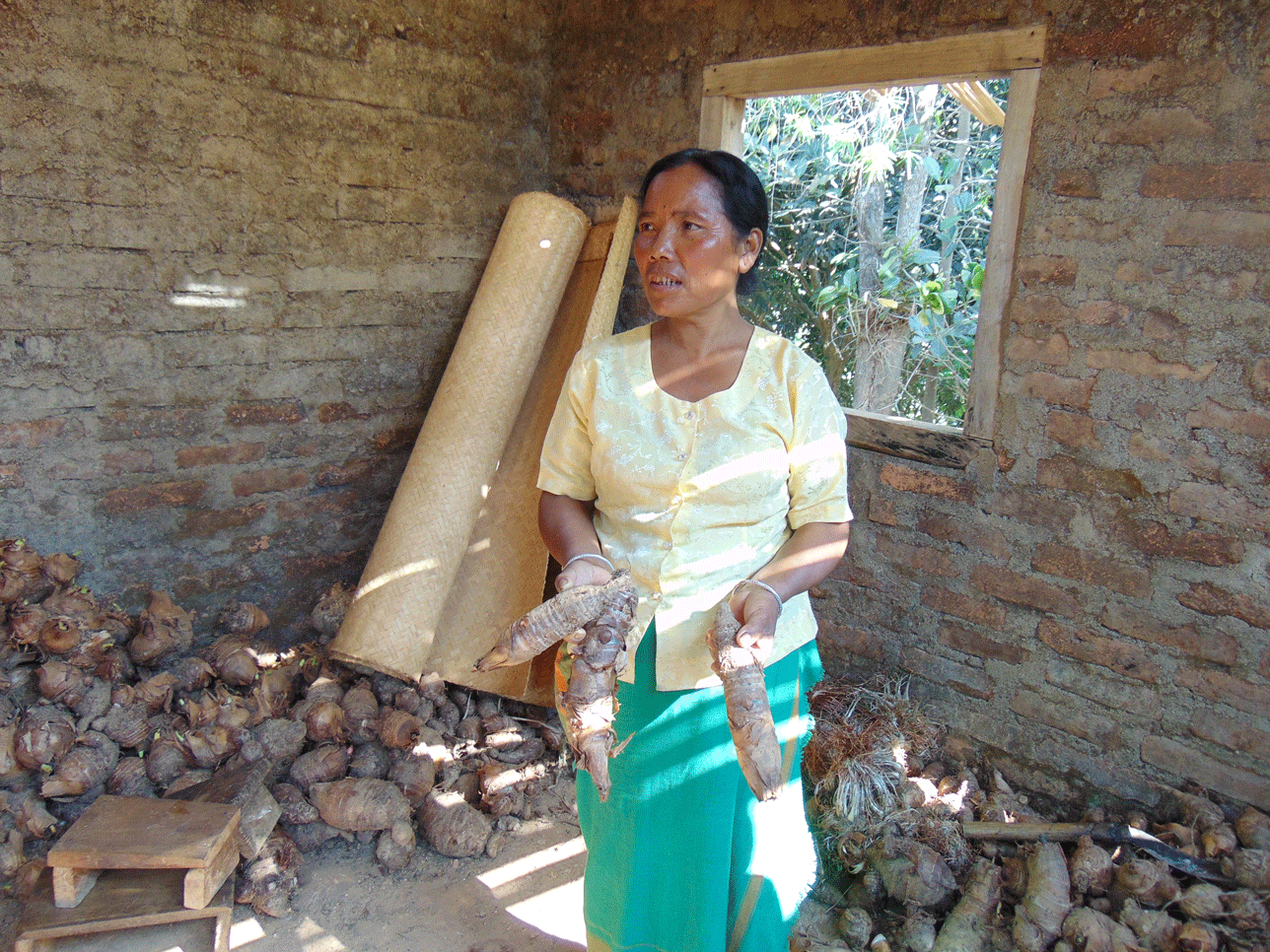 Custodian farmer Romiss Sh Sangma. Photo: Daman War