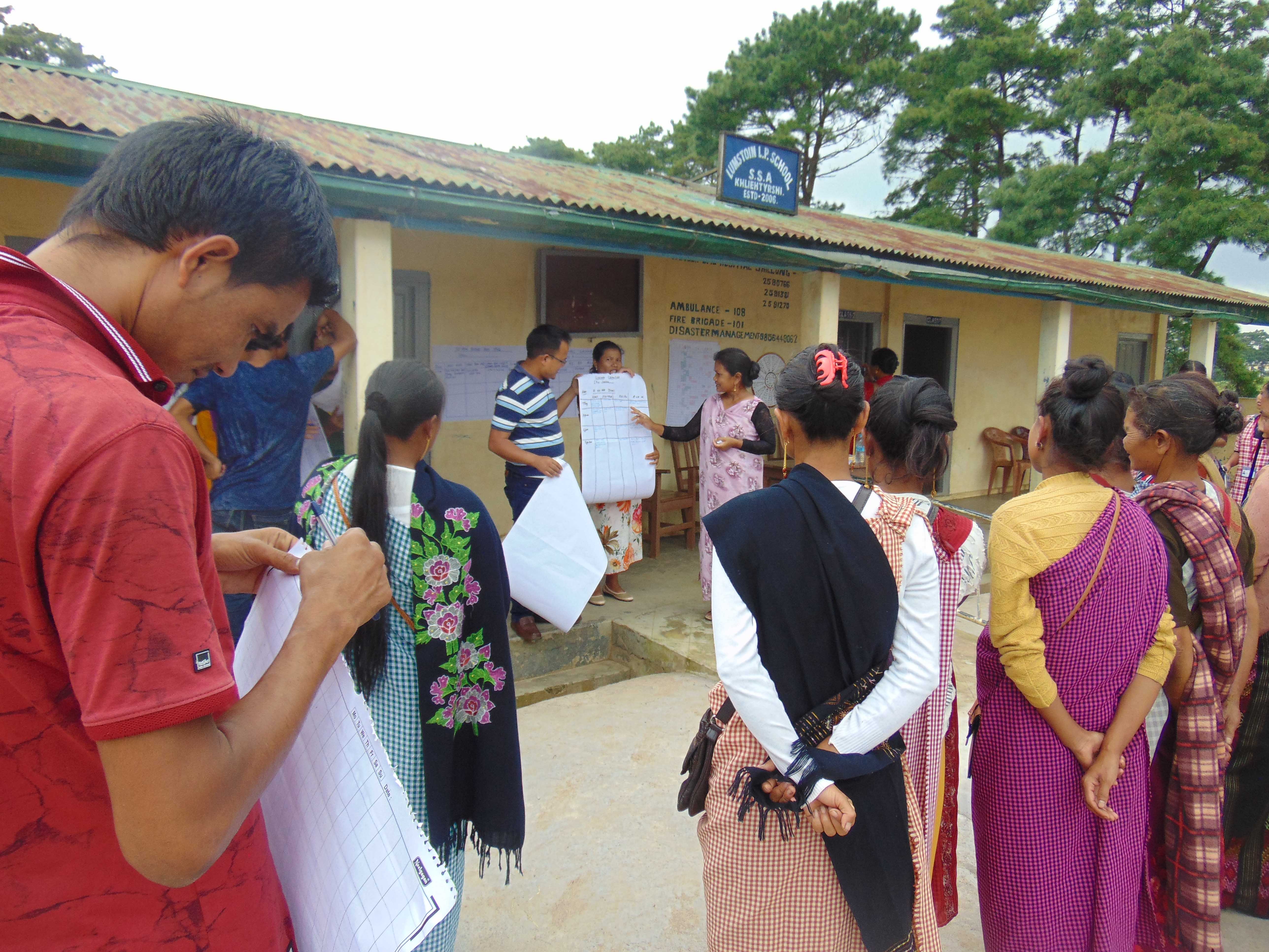 school garden meghalaya