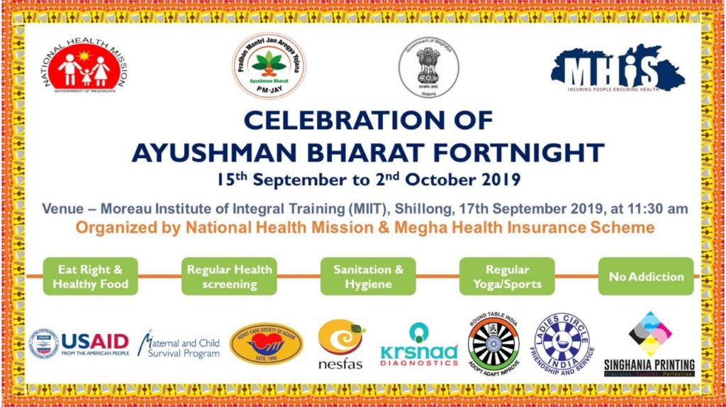 CELEBRATION OF AYUSHMAN BHARAT FORTNIGHT