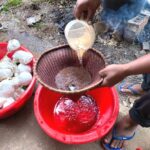 Cocoon Dyeing Process Eri Silk